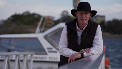 Australia water taxi driver Grant O'Keefe