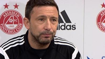 Aberdeen boss Derek McInnes