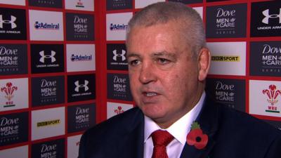 Wales head coach Warren Gatland