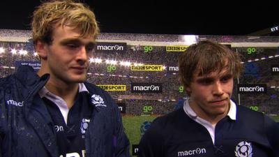 Brothers Richie and Jonny Gray