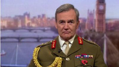 Chief of the Defence Staff, General Sir Nicholas Houghton