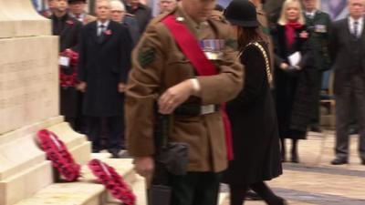 Belfast city hall remembrance