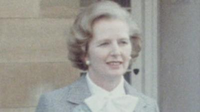 Arhive image of Margaret Thatcher