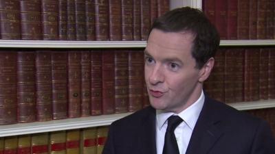 Chancellor George Osborne