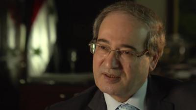 Syria's Deputy Foreign Minister Faisal Mekdad