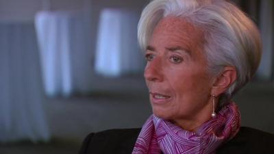 IMF chief Christine Lagarde