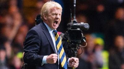 Scotland manager Gordon Strachan