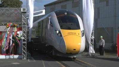 GWR's new trains unveiled at ceremony in Japan