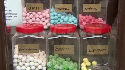 Party political sweets in by-election campaign