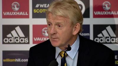 Scotland manager Gordon Strachan