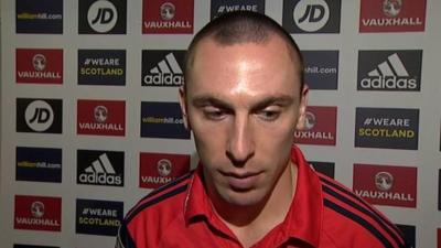 Scotland captain Scott Brown