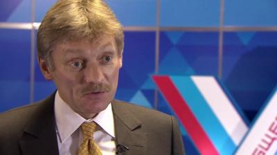 President Putin's chief spokesman, Dmitry Peskov