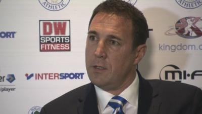 New Wigan manager Malky Mackay