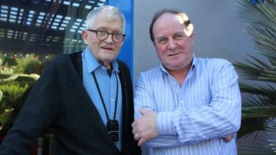 David Hockney and Today presenter James Naughtie