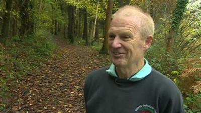 Bill Marlow BBC Cymru Wales' Sports Unsung Hero 2014