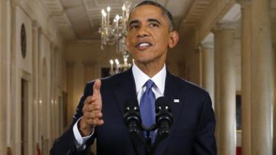 U.S. President Barack Obama announces executive actions on U.S. immigration policy during a nationally televised address from the White House, November 20, 2014