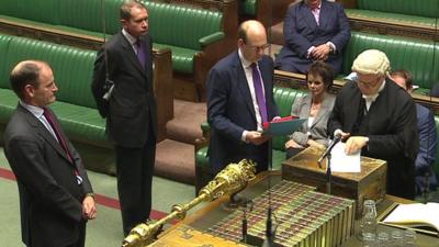 Mark Reckless is sworn in as the new MP for the UK Independence Party