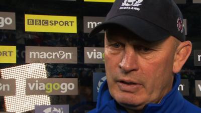 Vern Cotter says that Scotland can 'take a lot of confidence' from Saturday's victory