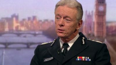 Commissioner of the Metropolitan Police Sir Bernard Hogan-Howe