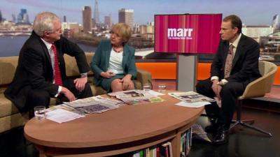David Davis, Margaret Hodge, Andrew Marr