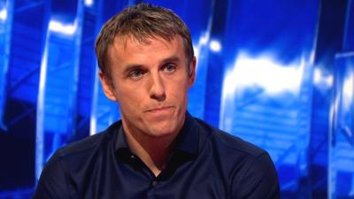 Former Manchester United and Everton player Phil Neville