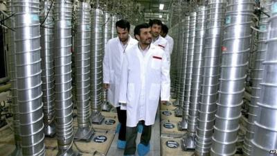 Iran's former president, Mahmoud Ahmadinejad, rejected curbs on its nuclear programme