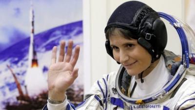 Italian astronaut Samantha Cristoforetti