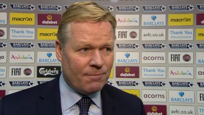 Aston Villa 1-1 Southampton: Koeman says team needed more patience