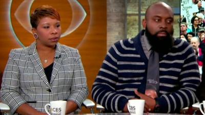 Lesley McSpadden and Michael Brown Sr, parents of Michael Brown
