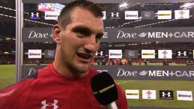 Wales captain Sam Warburton