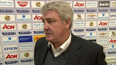 Hull City manager Steve Bruce