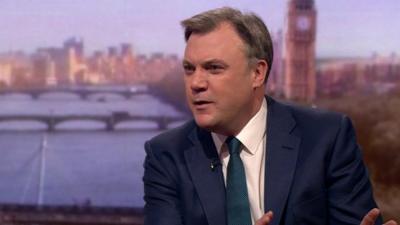 Ed Balls on The Andrew Marr Show