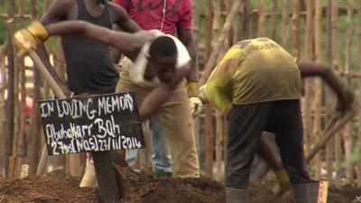 Grave in Sierra Leone