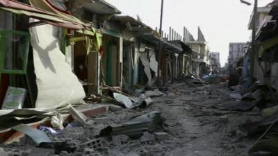 Street in Kobane