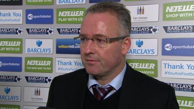 Aston Villa boss Paul Lambert