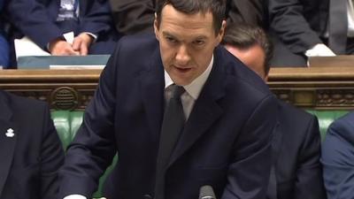 George Osborne made the announcement as he delivered his Autumn Statement to the House of Commons