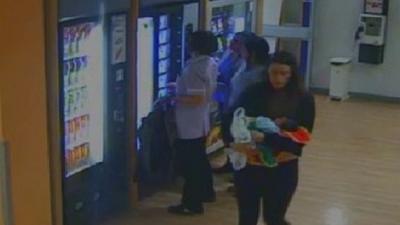 CCTV of Charlotte Bevan