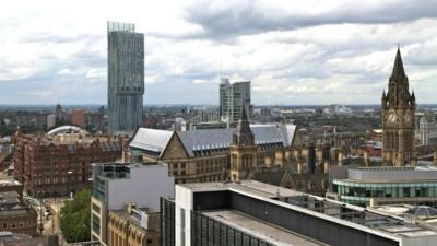 Manchester skyline