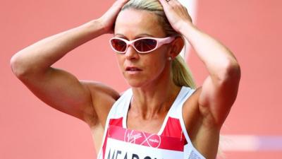 British 800m runner Jenny Meadows