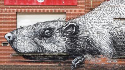 Artwork by ROA