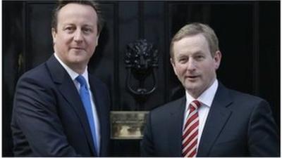 David Cameron and Enda Kenny