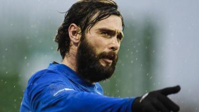 Glenavon's Gary Hamilton