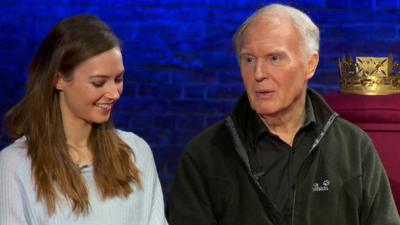 Lydia Wilson and Tim Piggott-Smith