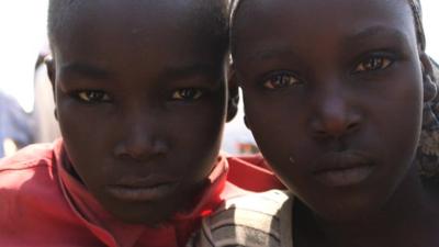 Two Nigerian refugees in Cameroon who walked for five days to escape forced recruitment by Boko Haram in Nigeria