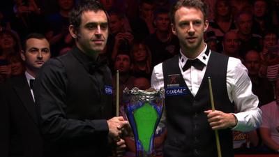 Ronnie O'Sullivan and Judd Trump