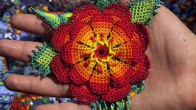 Huichol Indian handicraft