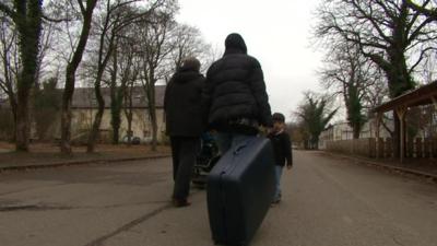 A refugee in Germany