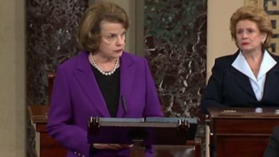 Democratic Senator Dianne Feinstein