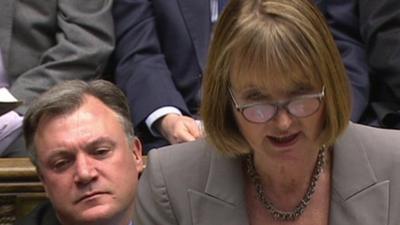 Harriet Harman at PMQs