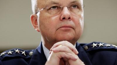 Central Intelligence Agency Director Michael Hayden listens to questioning during a hearing before the House Intelligence Committee January 18, 2007 on Capitol Hill in Washington, DC